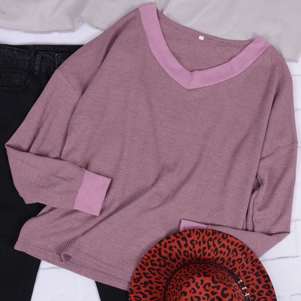 Asymmetric Neck One Shoulder Sweater