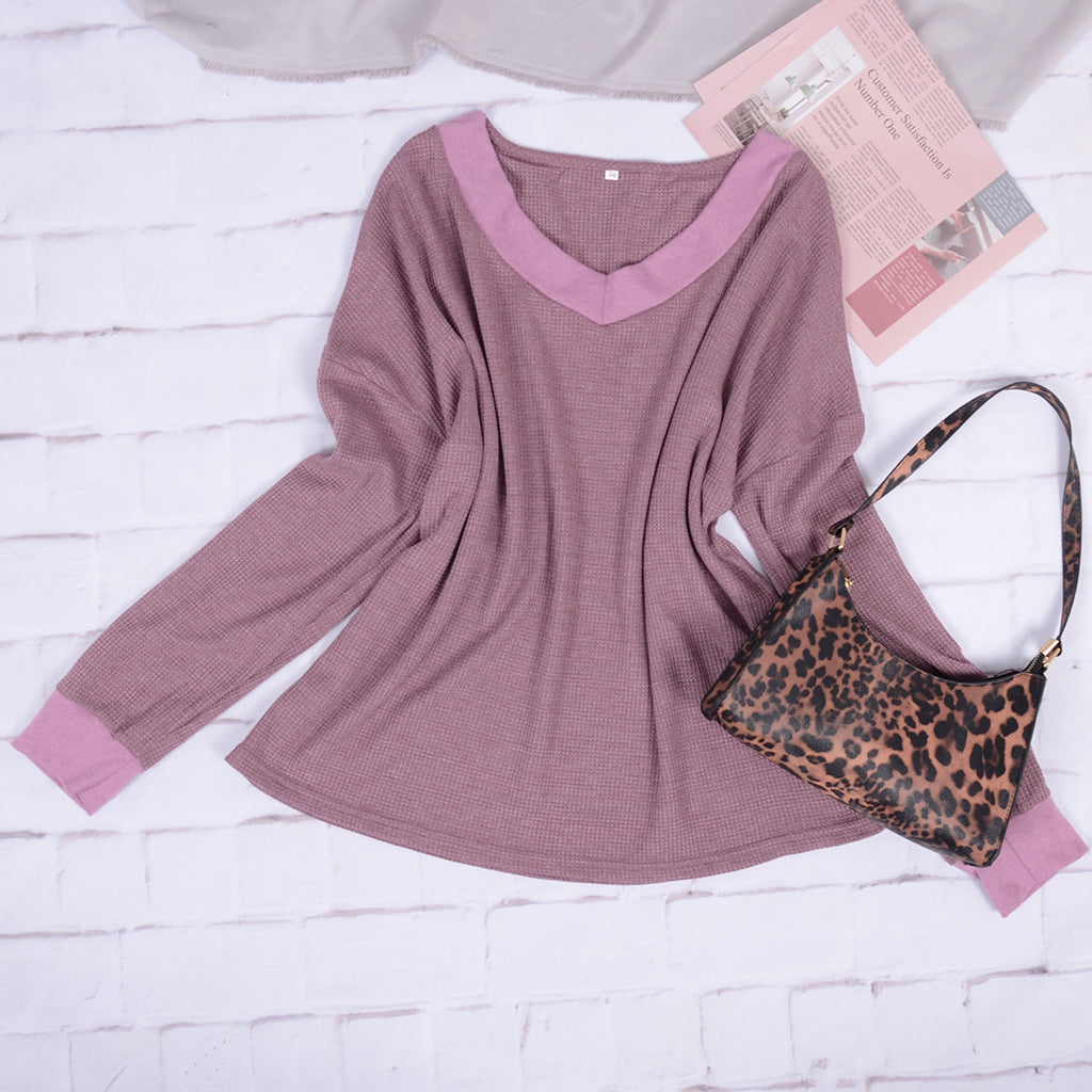 Asymmetric Neck One Shoulder Sweater