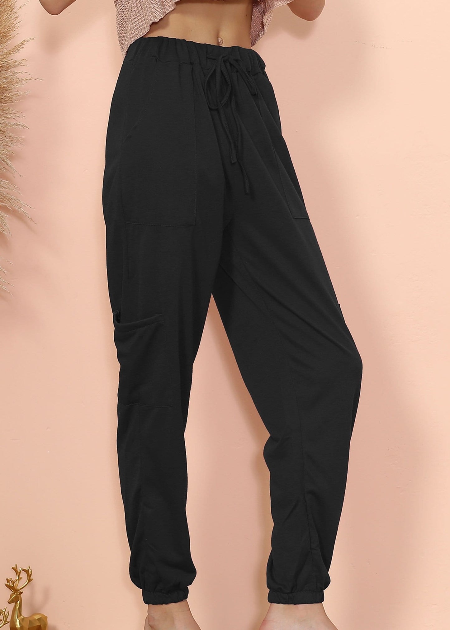 Pantalones deportivos con bolsillos tipo lounge