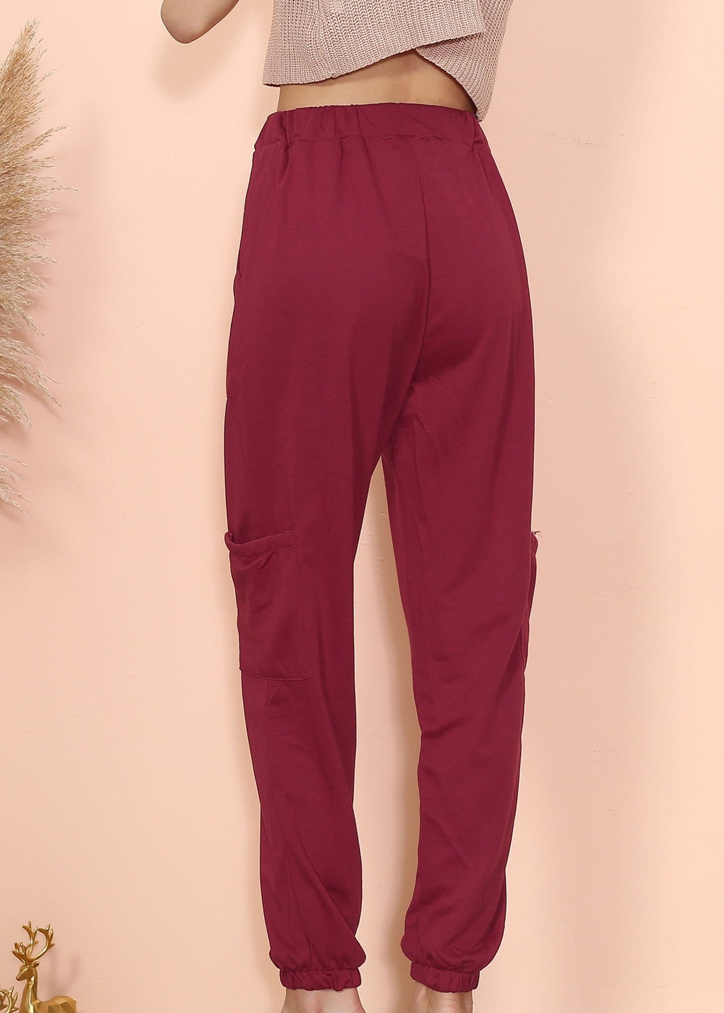 Pantalones deportivos con bolsillos tipo lounge
