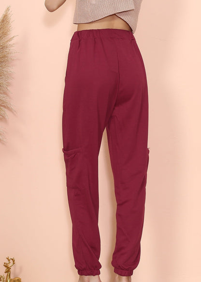 Pantalones deportivos con bolsillos tipo lounge
