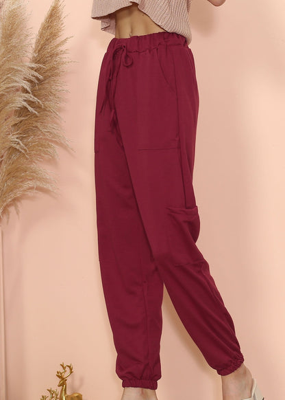 Pantalones deportivos con bolsillos tipo lounge