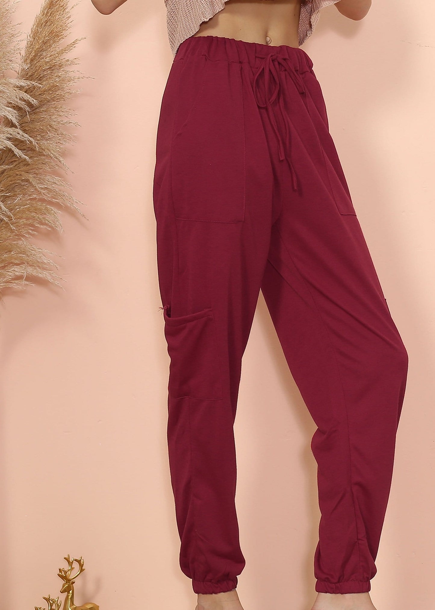 Pantalones deportivos con bolsillos tipo lounge