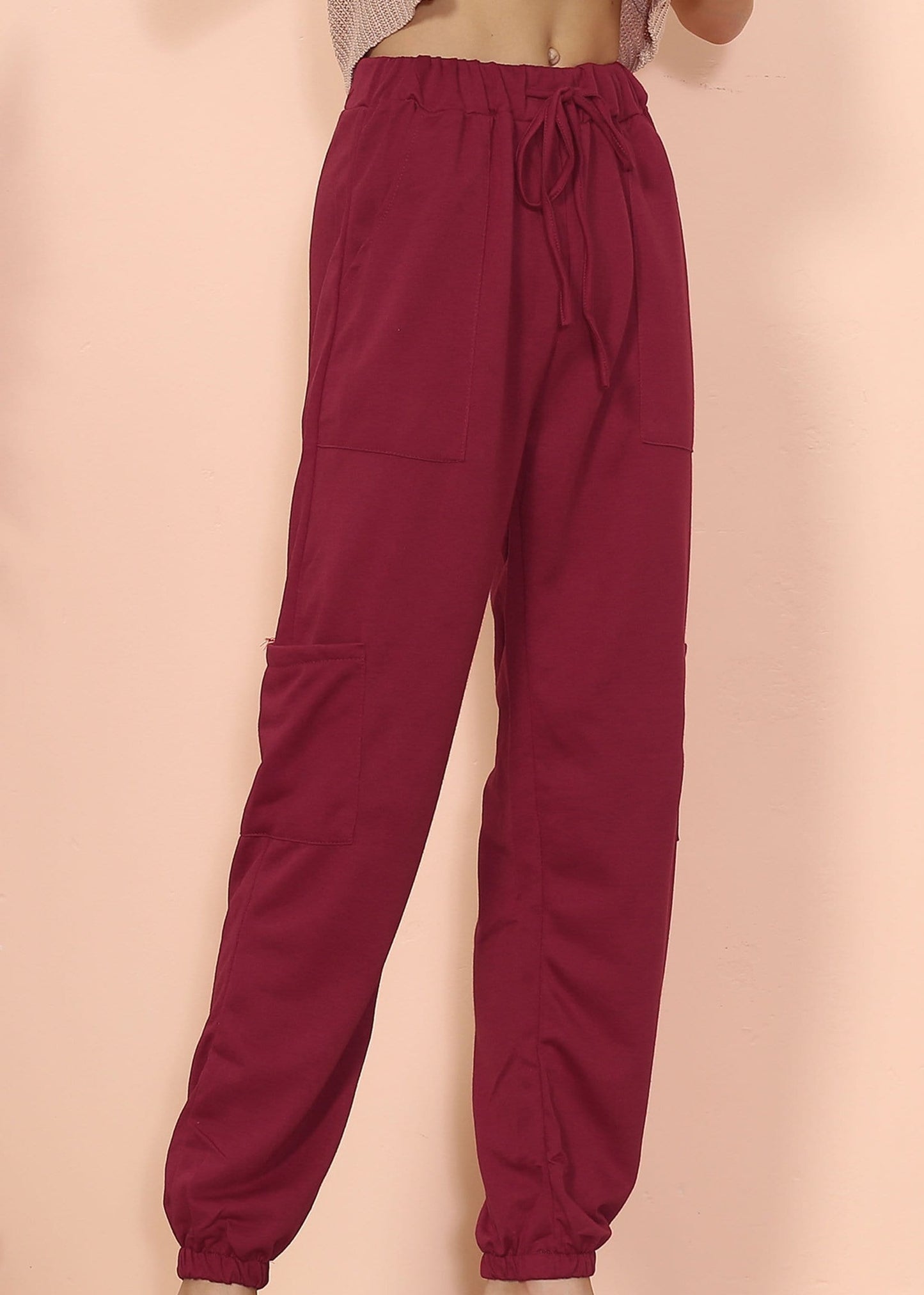 Pantalones deportivos con bolsillos tipo lounge