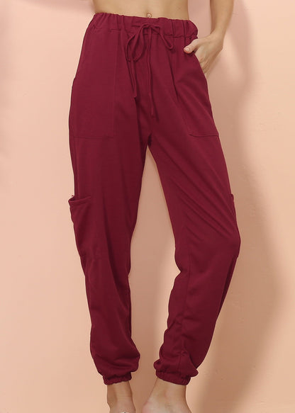 Pantalones deportivos con bolsillos tipo lounge