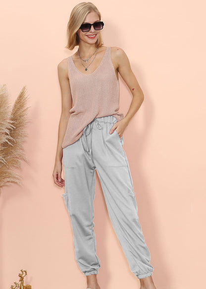 Pantalones deportivos con bolsillos tipo lounge