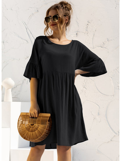 Vestido túnica con bolsillos Let's Lounge
