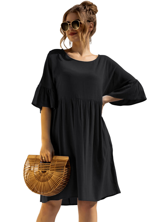 Vestido túnica con bolsillos Let's Lounge