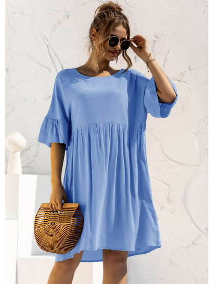 Vestido túnica con bolsillos Let's Lounge