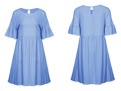 Vestido túnica con bolsillos Let's Lounge