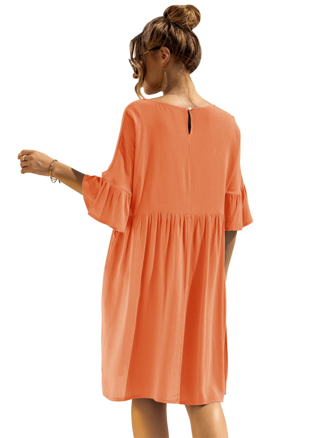 Vestido túnica con bolsillos Let's Lounge