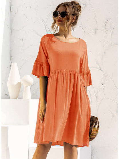 Vestido túnica con bolsillos Let's Lounge