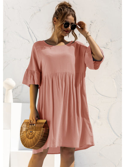Vestido túnica con bolsillos Let's Lounge