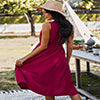 Button Down Adjustable Dress
