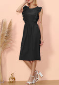 Vestido con volantes para uso diario