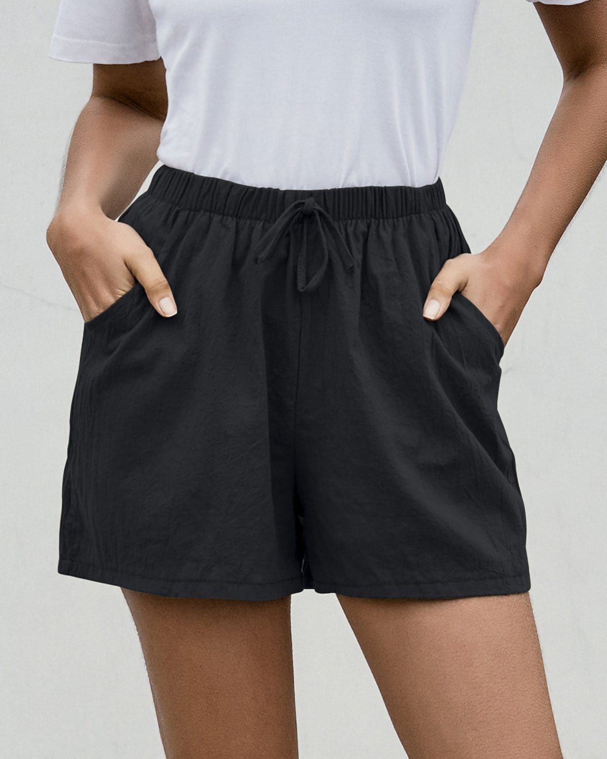 Pantalones cortos texturizados para estar en casa