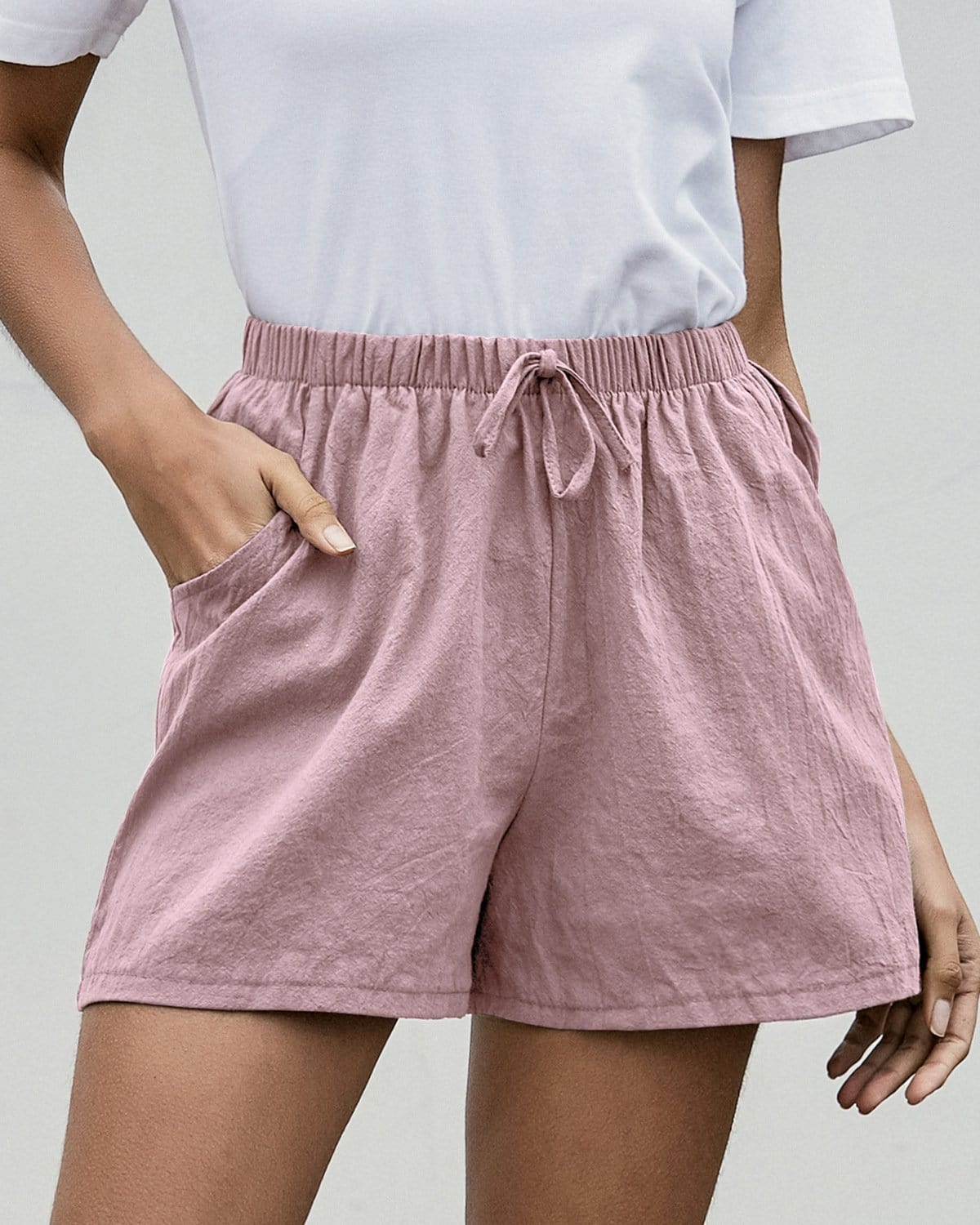 Pantalones cortos texturizados para estar en casa