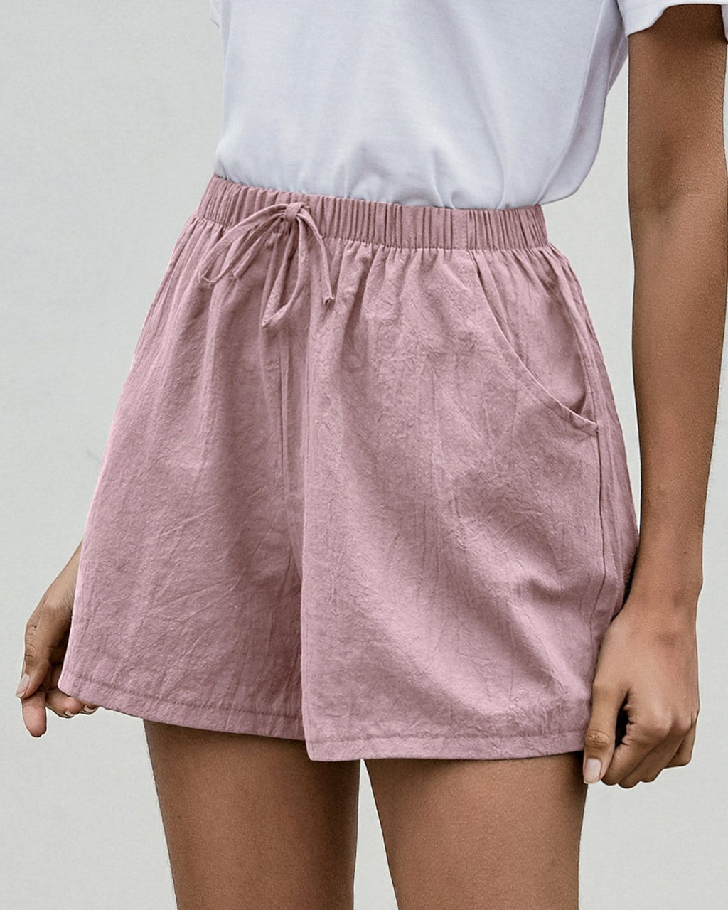 Pantalones cortos texturizados para estar en casa