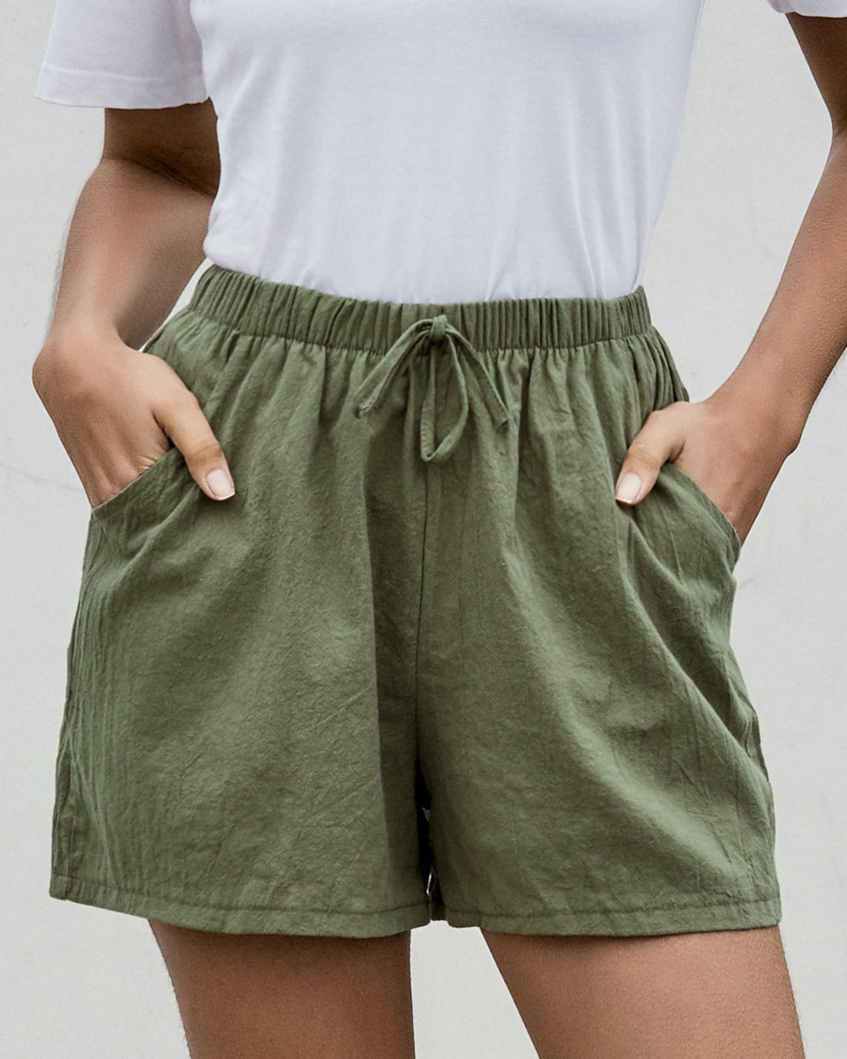 Pantalones cortos texturizados para estar en casa