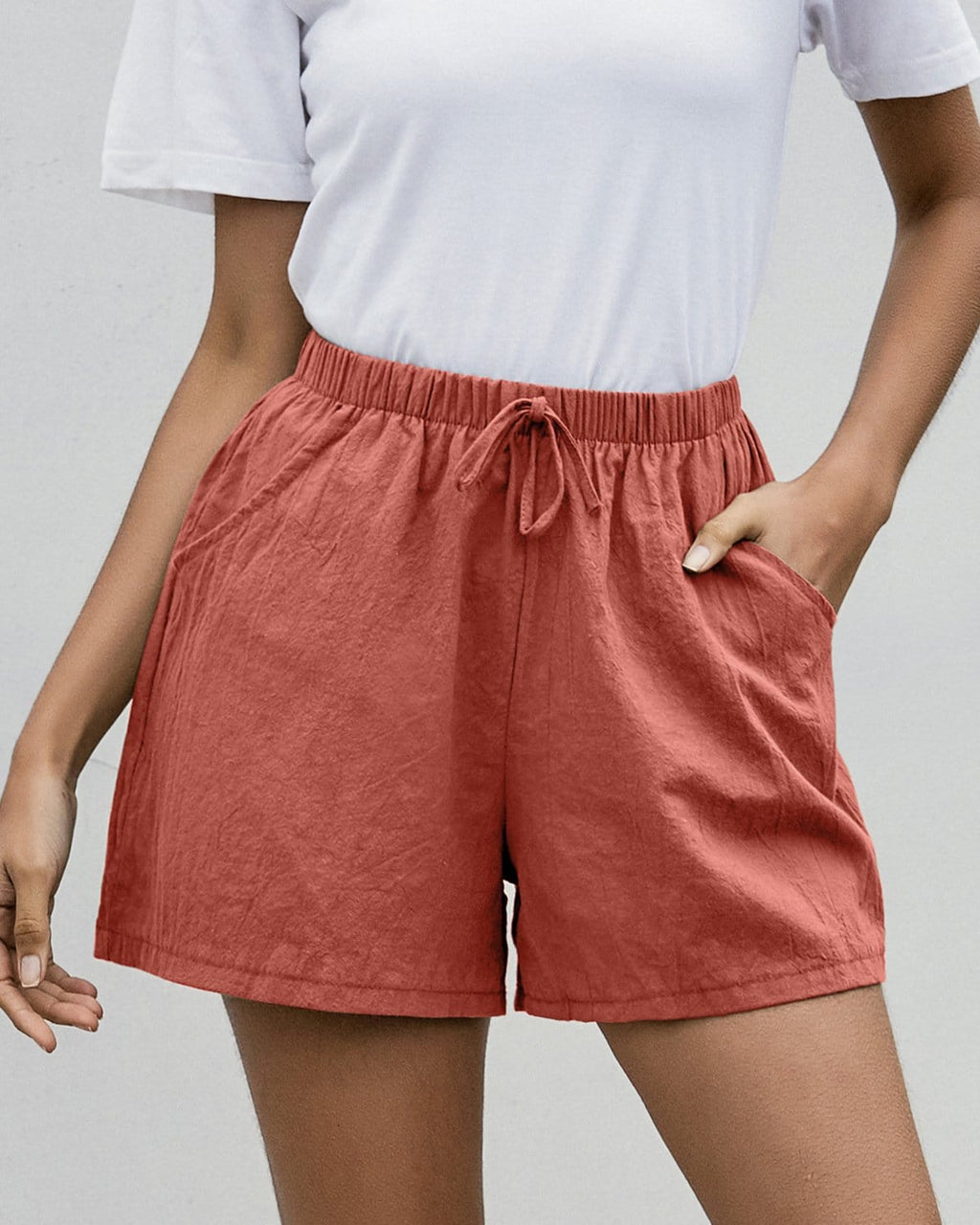 Pantalones cortos texturizados para estar en casa
