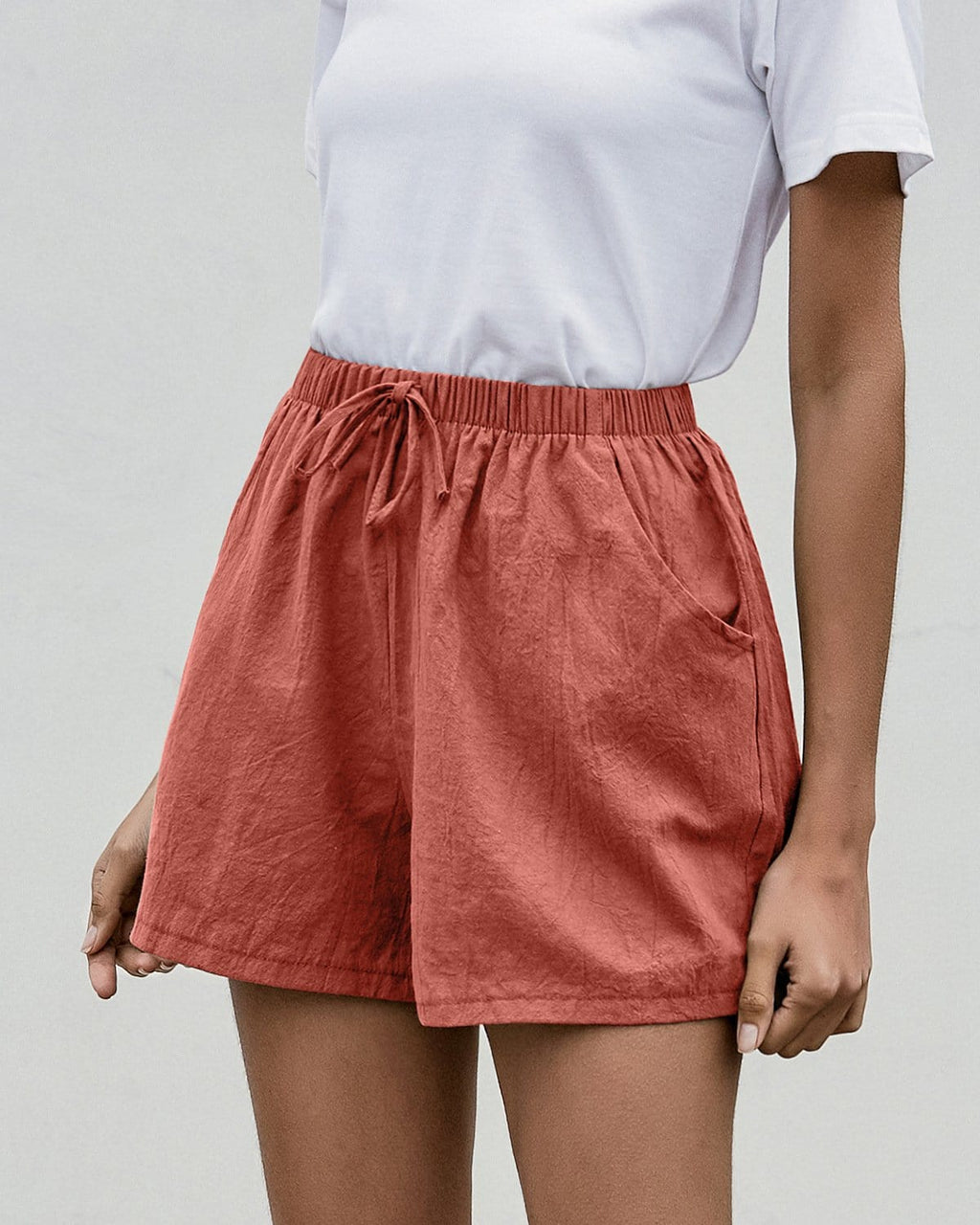 Pantalones cortos texturizados para estar en casa