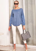 Eyelet Lounge Summer Tunic