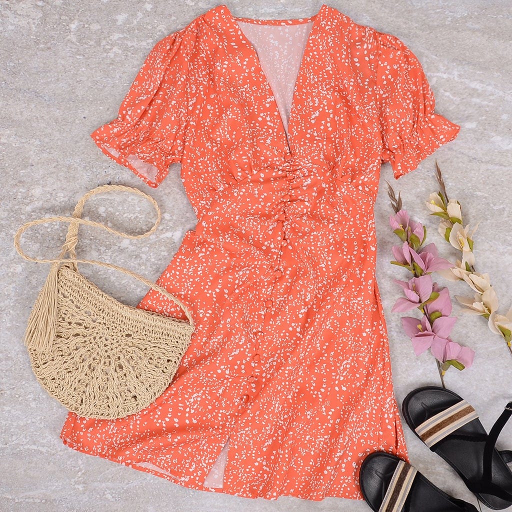 Summer Vibes Button Dress