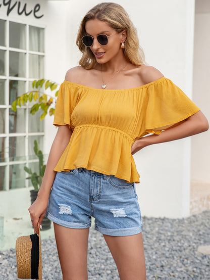 Love Gathered Summer Blouse