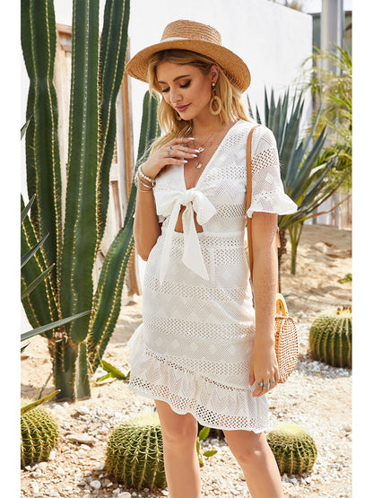 Vestido con volantes para el verano