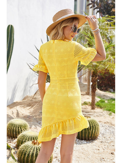 Vestido con volantes para el verano