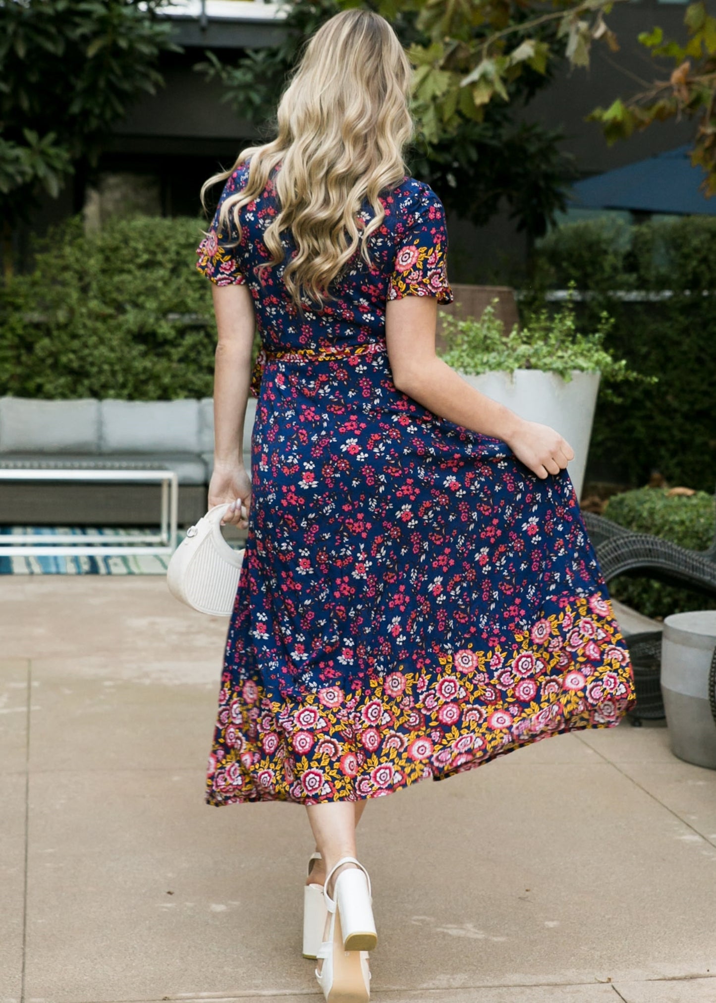 Boho Side Wrap Paradise Dress