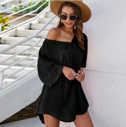 Túnica relajada con brisa de verano 