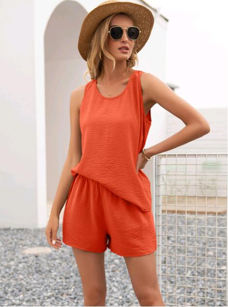 Conjunto texturizado de verano para salón