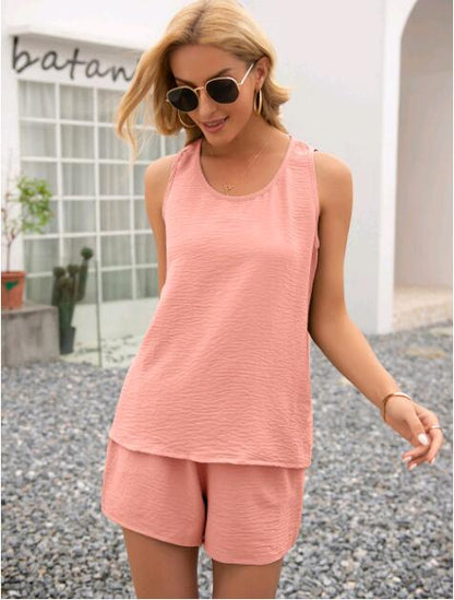 Conjunto texturizado de verano para salón