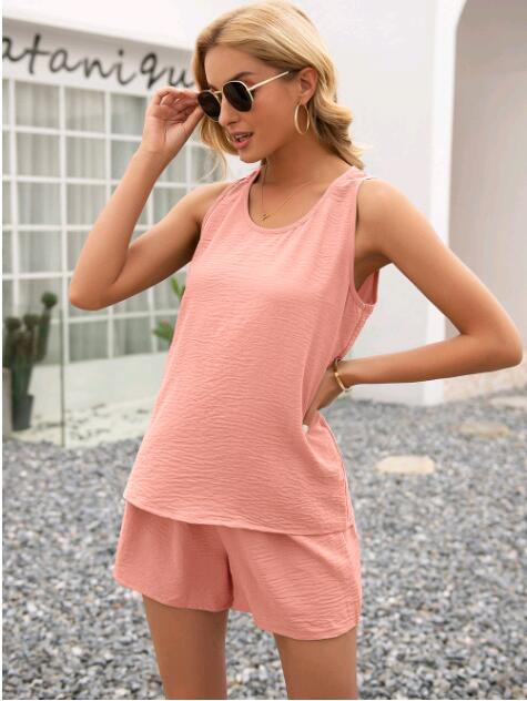 Conjunto texturizado de verano para salón