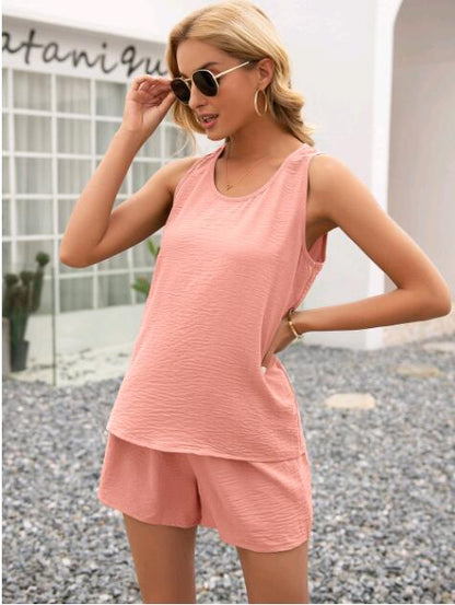 Conjunto texturizado de verano para salón