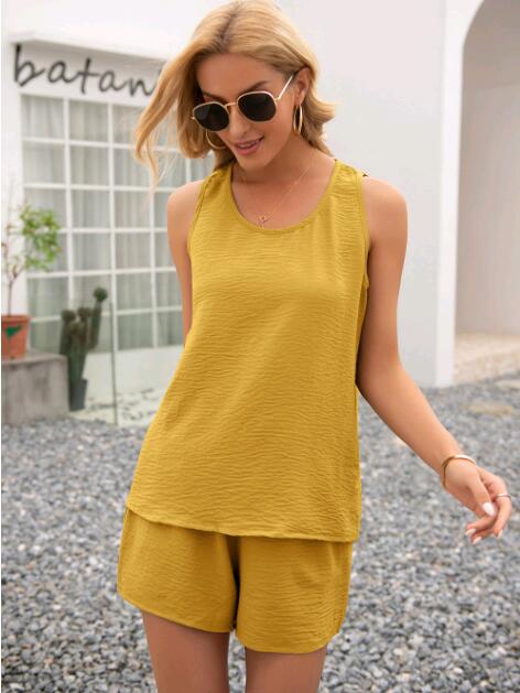 Conjunto texturizado de verano para salón