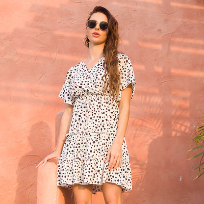 Floral Print Tiered Dress