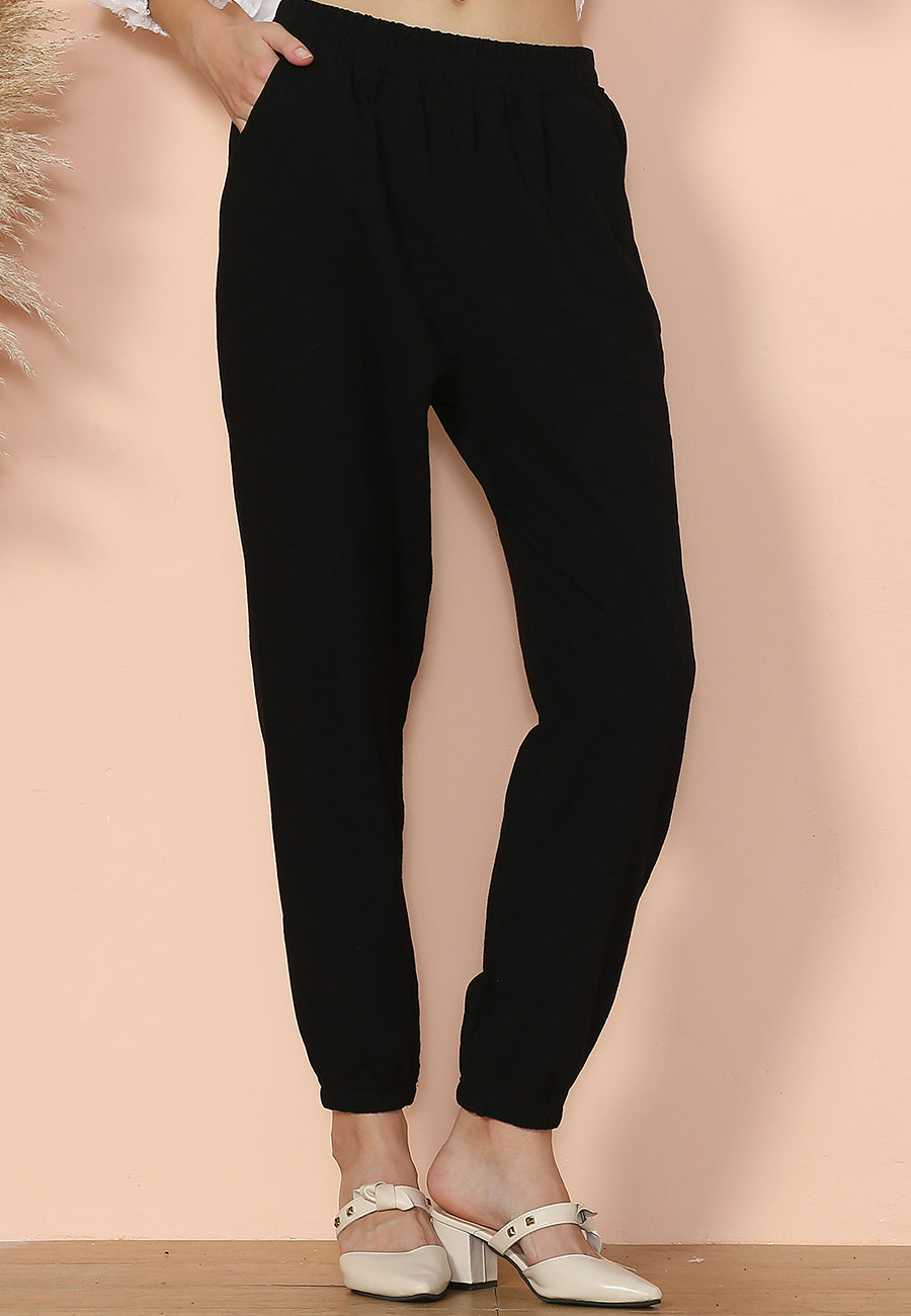 Pantalones palazzo amplios