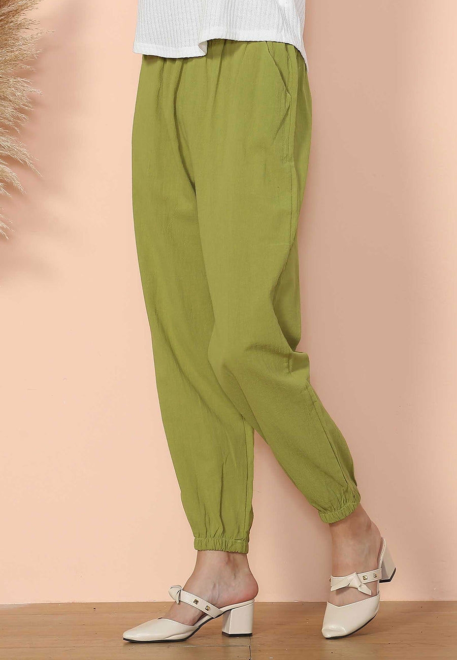 Pantalones palazzo amplios