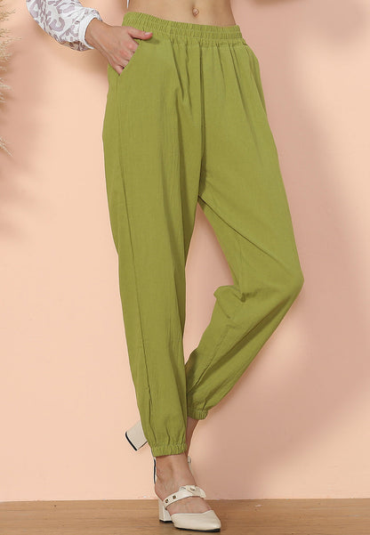 Pantalones palazzo amplios