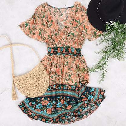 Boho Tunic Paisley Dress