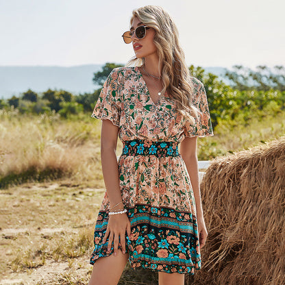 Boho Tunic Paisley Dress