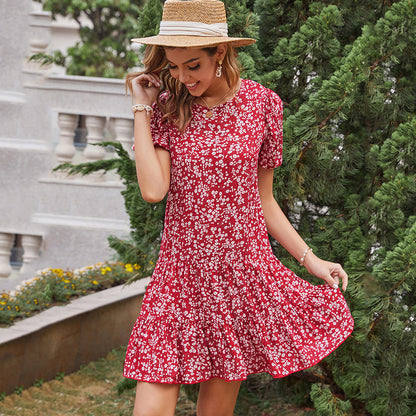 Brunch Soft Floral Tunic Dress