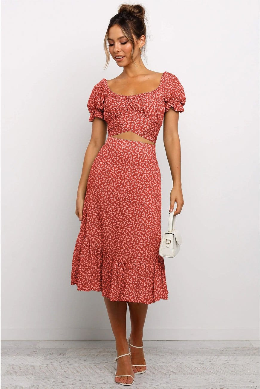 Es un conjunto boho envolvente 