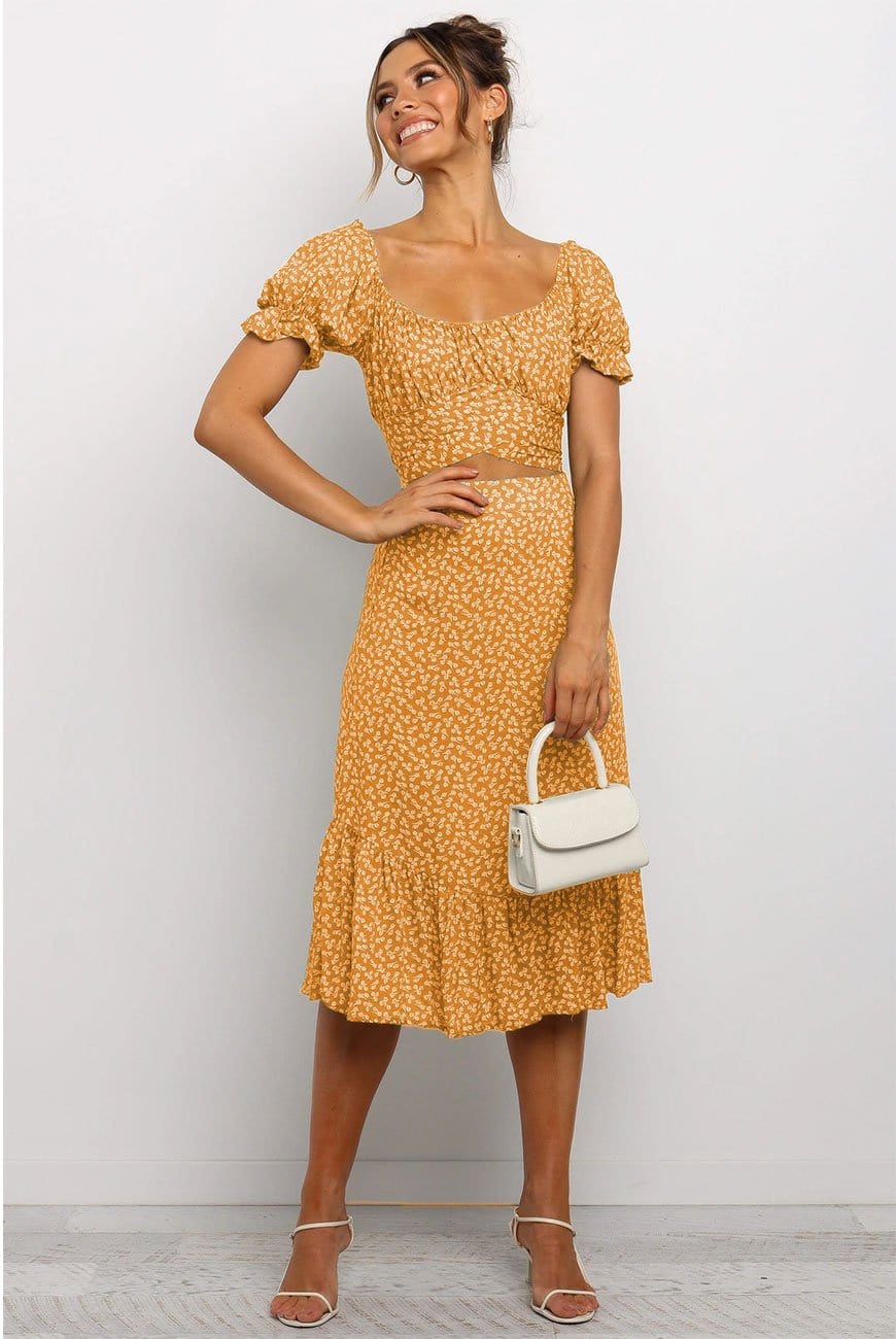 Es un conjunto boho envolvente 
