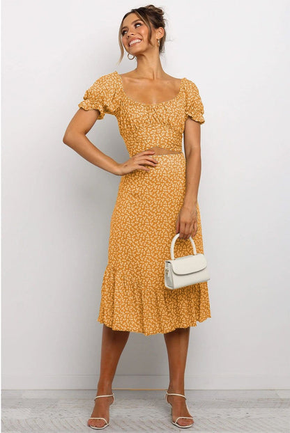 Es un conjunto boho envolvente 