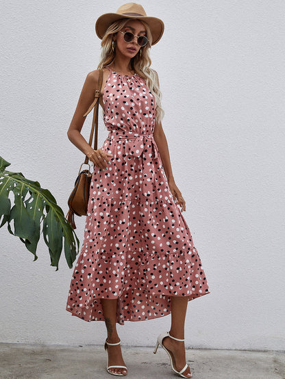 Art Deco Soft Dot Dress