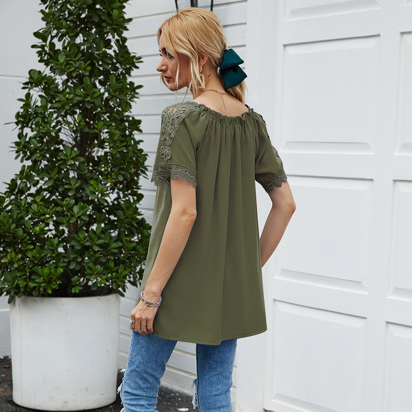 Blusa nada más que encaje