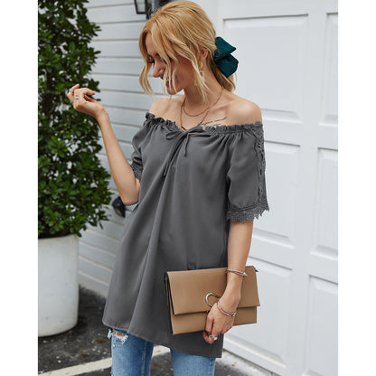 Blusa nada más que encaje